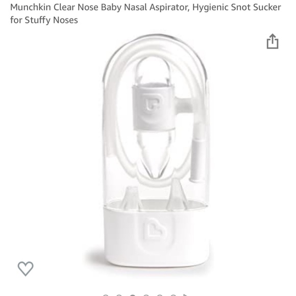Munchkin Clear Nose Baby Nasal Aspirator - Picture 2 of 9